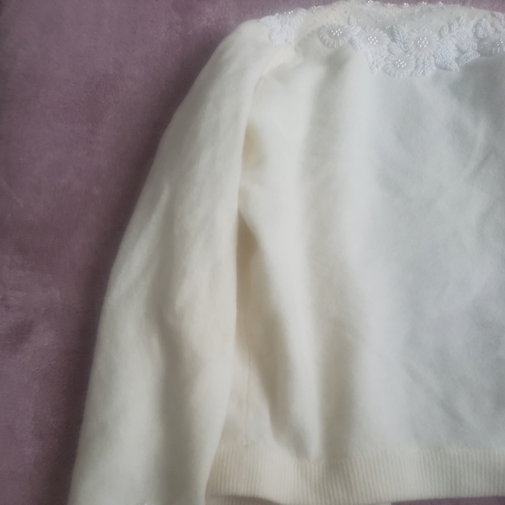 Vintage Handcrafted Cashmere Sweater - Picture 4 of 5